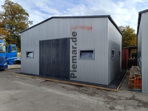 Blechgarage halle 6x4x3m - blechgarage,