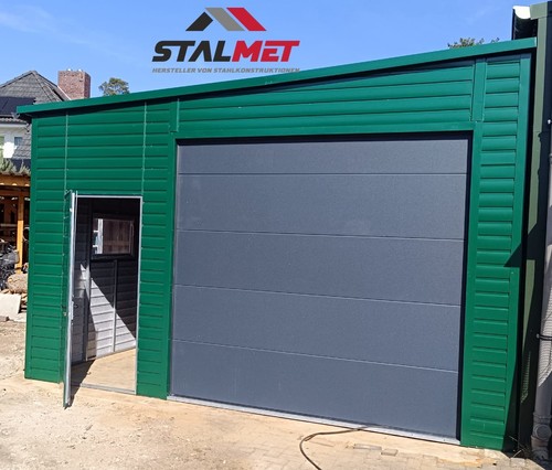 Blechgarage 5x6x2,5m
