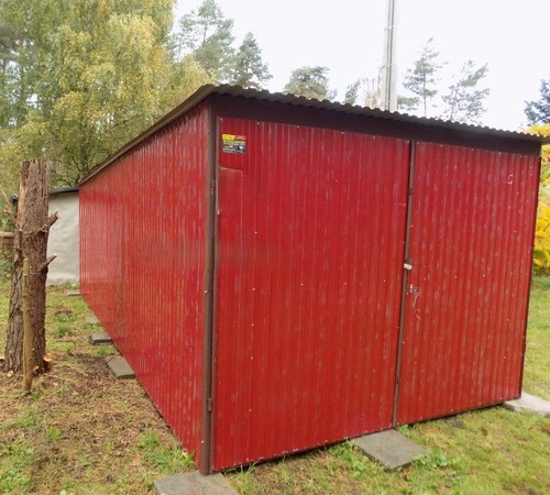 Blechgarage 3x7m garage lager - 3x7m,