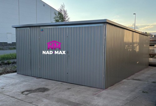 Blechgarage 5x5m stahlgaragen - 5x5m,