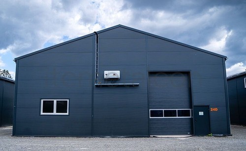 Stahlhalle 20x30x5m anlage - stahlhalle,