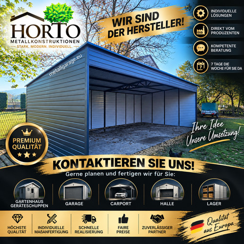 Metallgarage blechgarage - metallgarage,