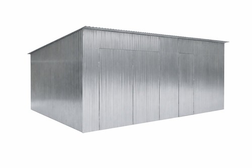 Blechgarage 8x6x2 2x - blechgarage,