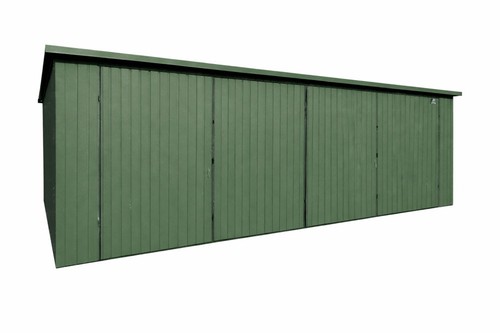 Blechgarage 6x6x2 m - blechgarage,