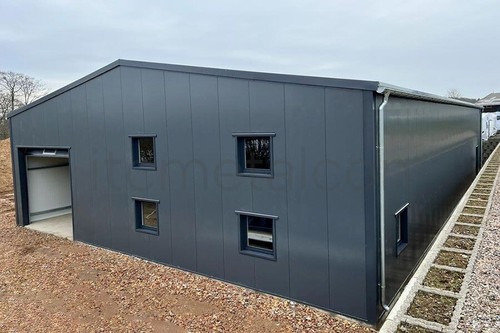 Isolierte stahlhalle 20x30x5m - stahlhalle,