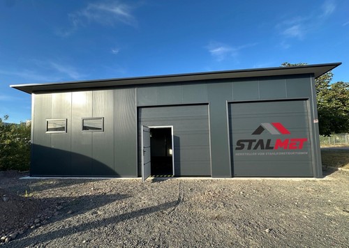 Neu isolierte blechgarage - +,,