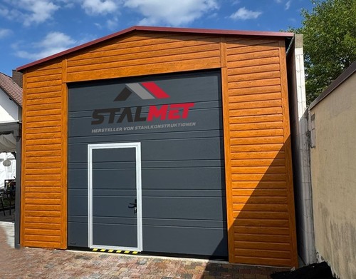 Blechgarage 6x10x4 50m halle - blechgarage, 6x10x4,50m