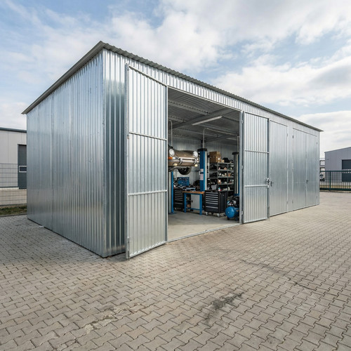 Doppel lagercontainer - doppel,