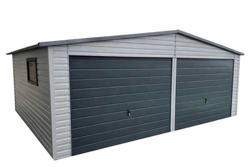 Blechgarage 5x7x2 m - m, mit