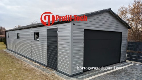 Blechgarage stahlkonstruktion - blechgarage,